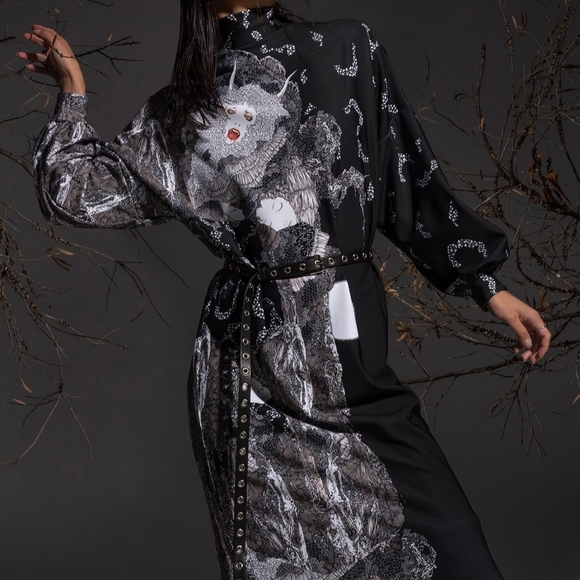 Blackmilk Vampire Spellbound Batwing Dress - Picture 6 of 12